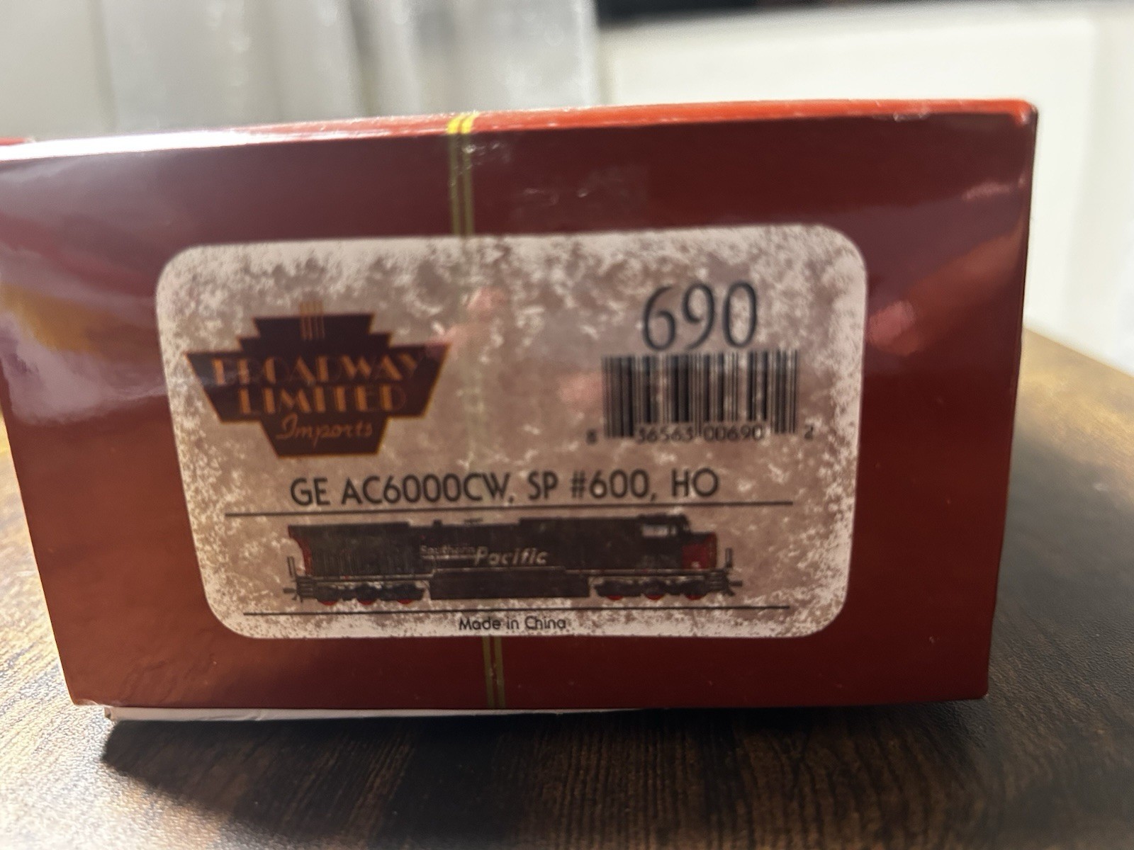 Broadway Limited Imports HO GE AC6000CW Southern Pacific SP #600 Diesel, MPN 690