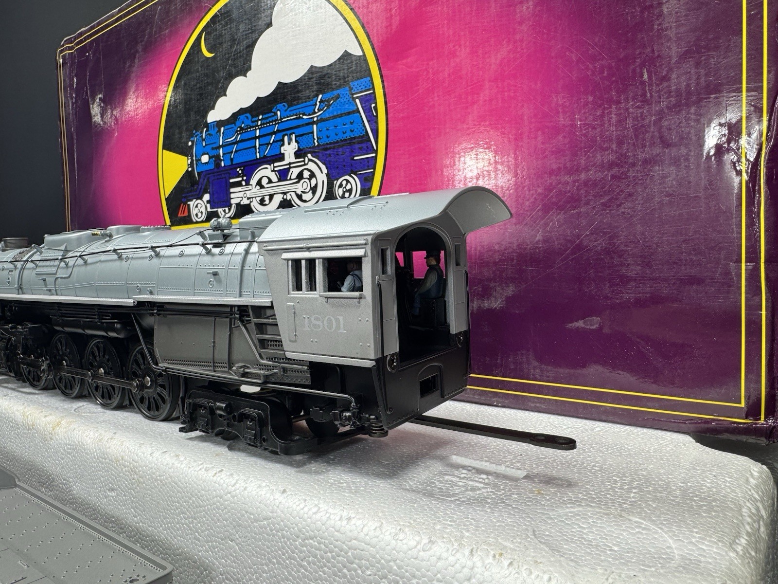 MTH 20-3083-1 Atlantic Coast Line 4-8-4 Northern steam engine #1801 PS2 BCR EX