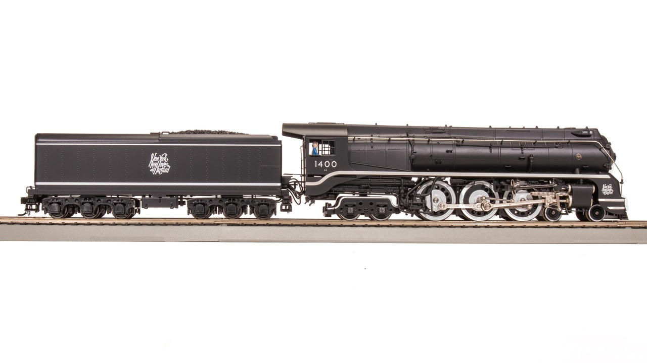 Broadway Limited 7872 HO Scale New Haven I-5 Small Script Steam Locomotive #1400