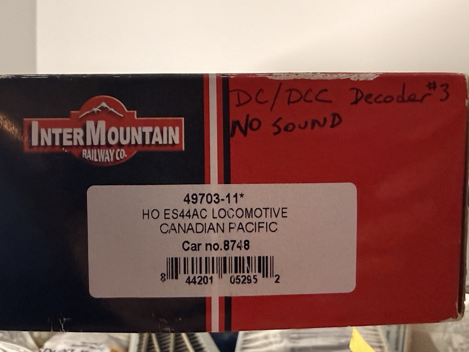 Intermountain – Canadian Pacific ES44AC Locomotive #8731 – DCC Non-Sound