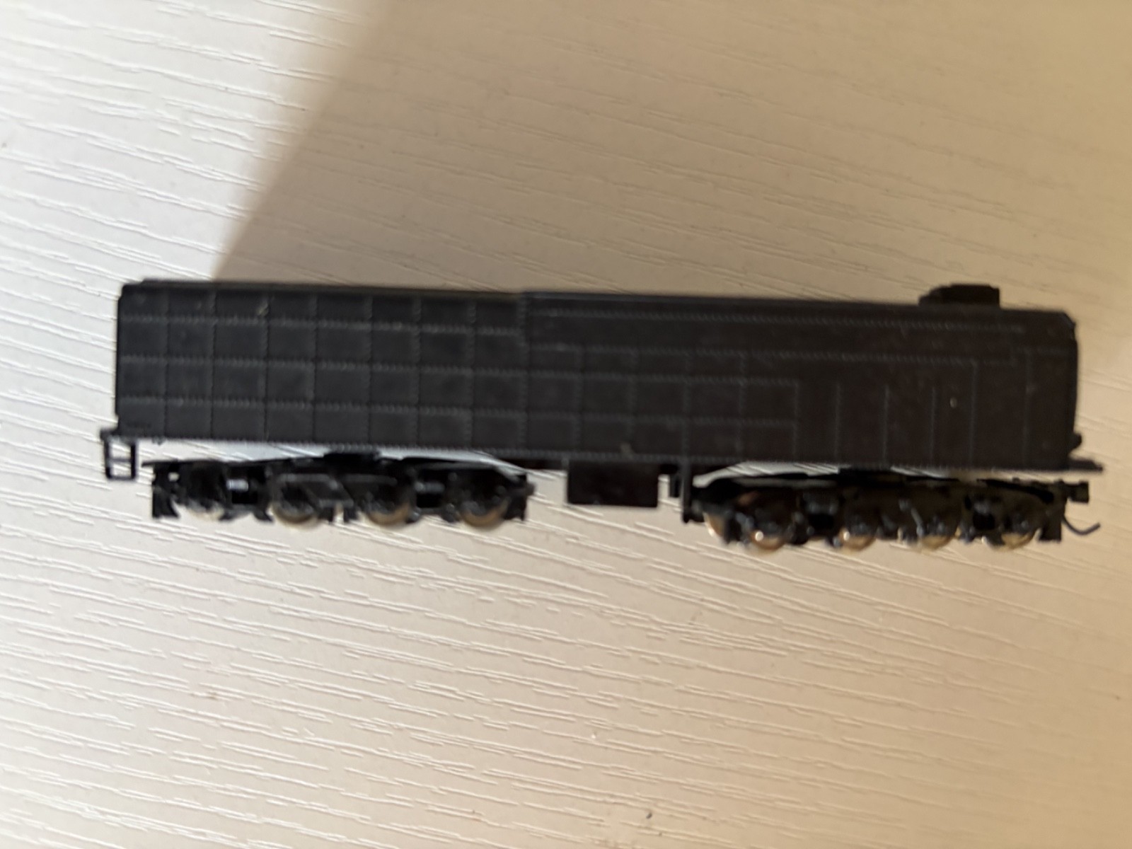 2- n scale tenders Santa Fe 3780 and one unnamed