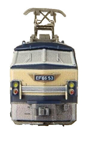 Z scale Rokuhan ST003-1 Powered DB EF66 Electric Loco SET w/opt Mkln cplrs (12)