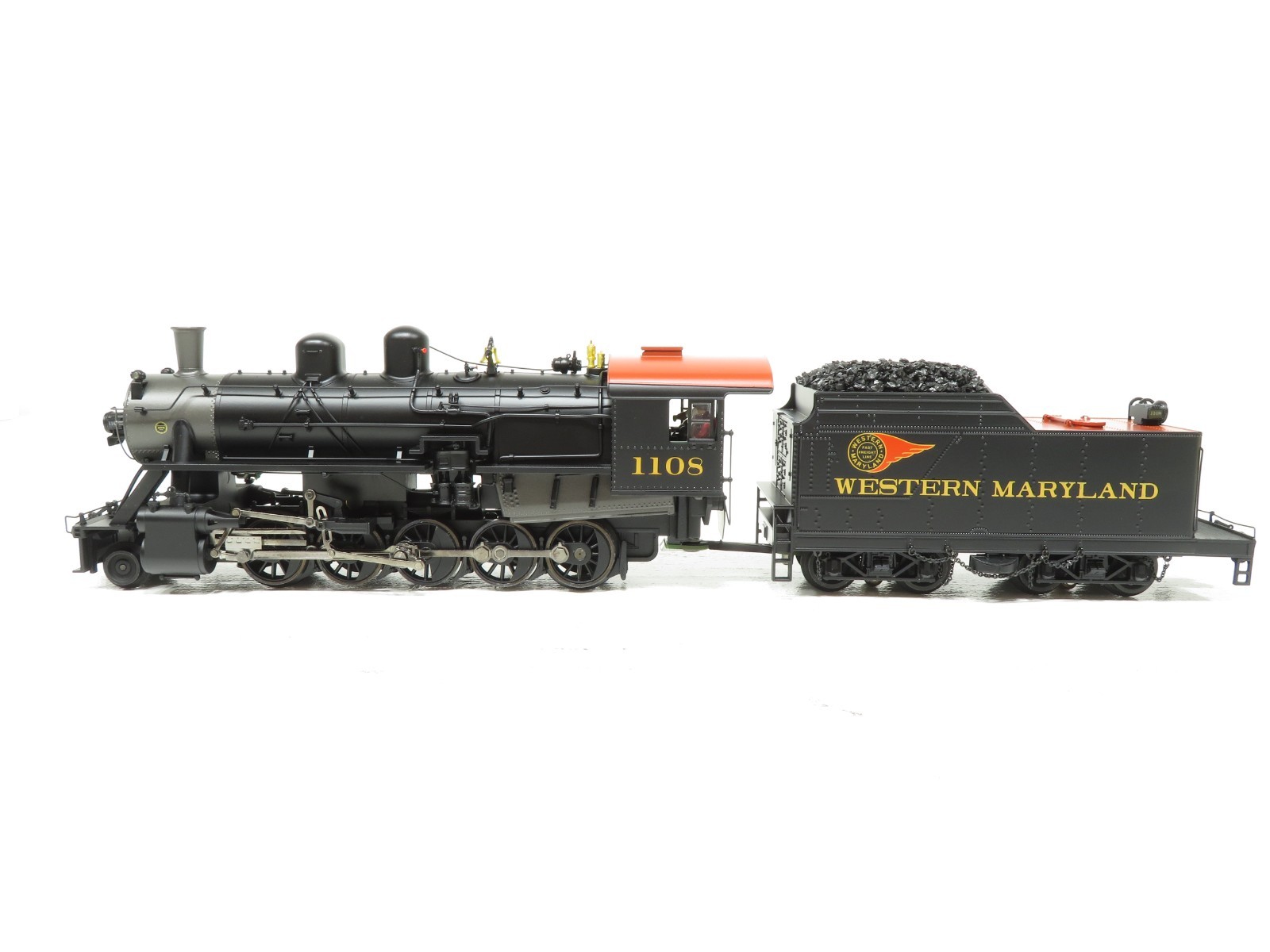 MTH 20-3311-1 Western Maryland 2-10-0 Russian Decapod w/Proto2 NIB