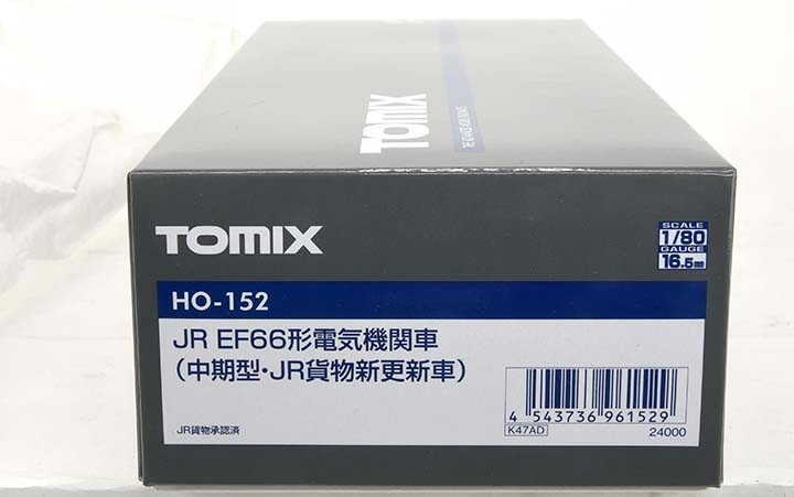Tomix HO scale EF-66 early version brand new!