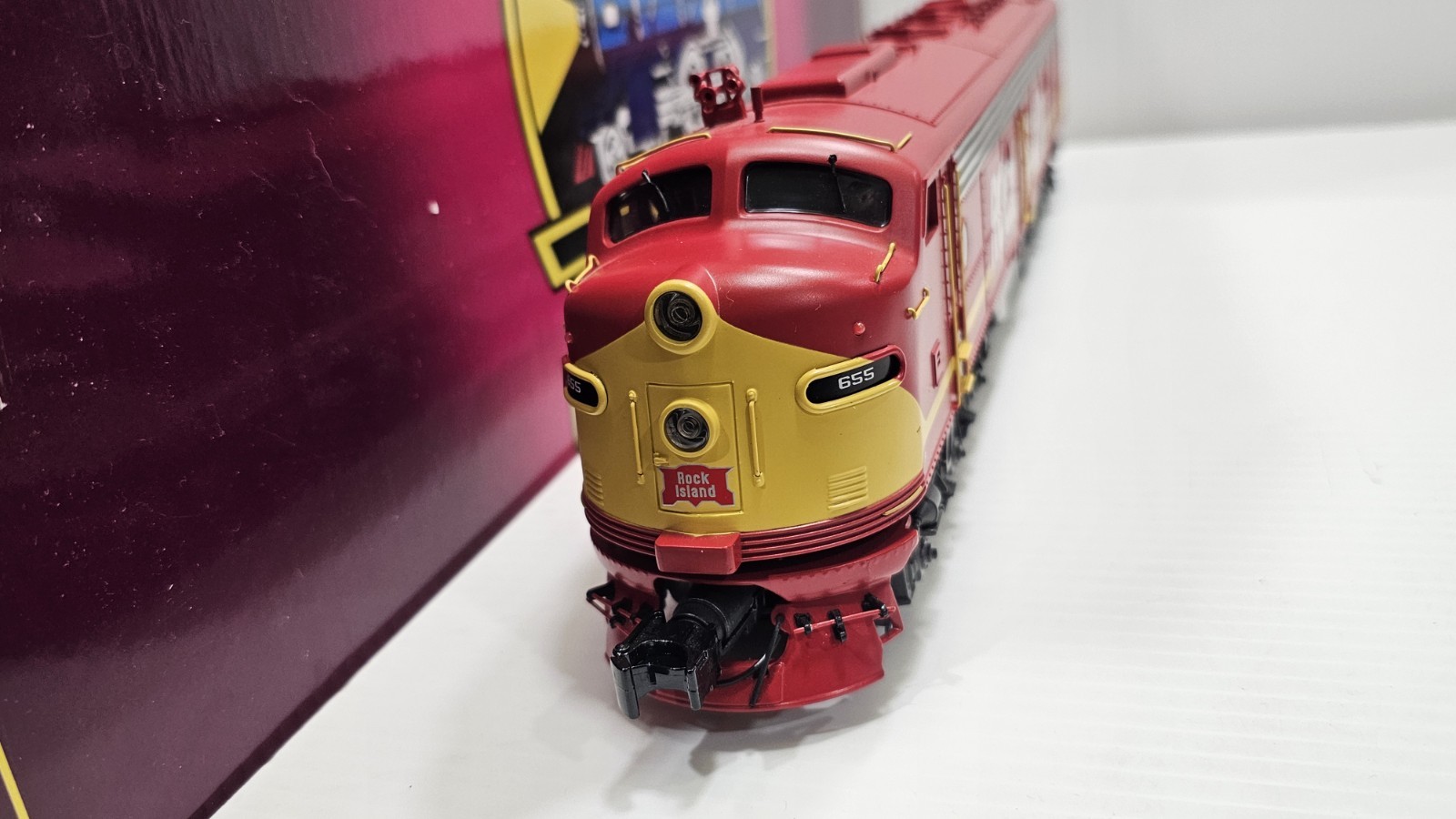 MTH 20-20187-1 Rock Island Premier E-8 ABA Diesel Set Protosound 3.0 PS 3