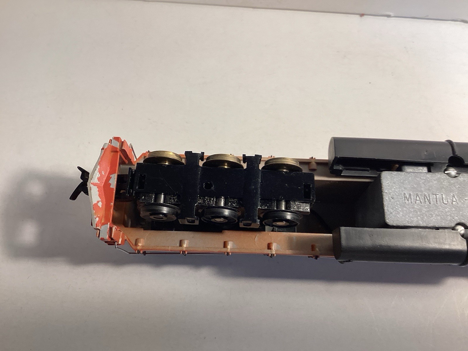 TYCO/Mantua HO #4301 IC Illinois Central Train Engine C630 Runs Well New Parts