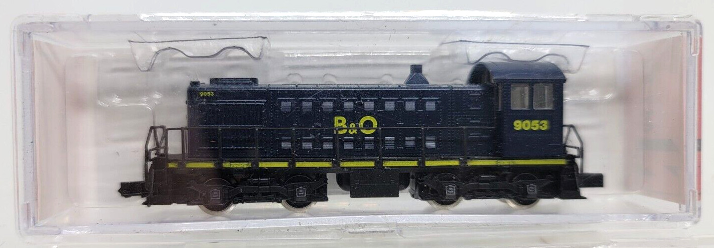 N 9mm Arnold 5029 Alco S-2 Diesel locomotive Baltimore & Ohio #9053 (Tested)