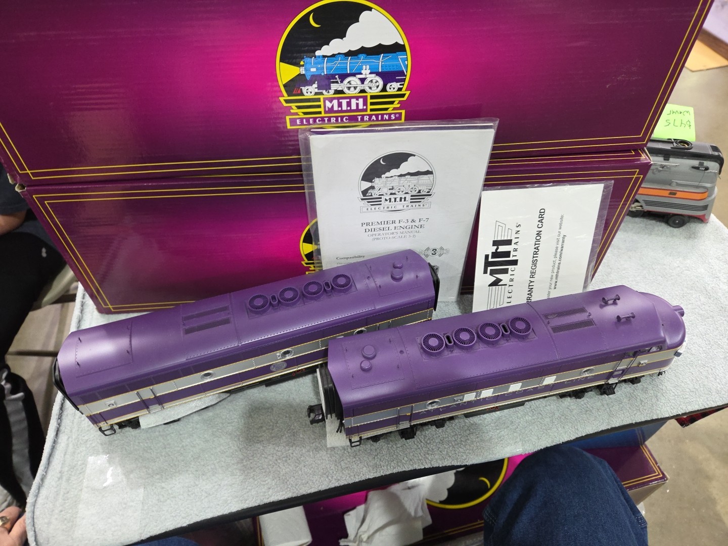 MTH Atlantic Coast Line F-3 AB Diesel Engine Set PS 3 20-21584-1, 20-21584-1
