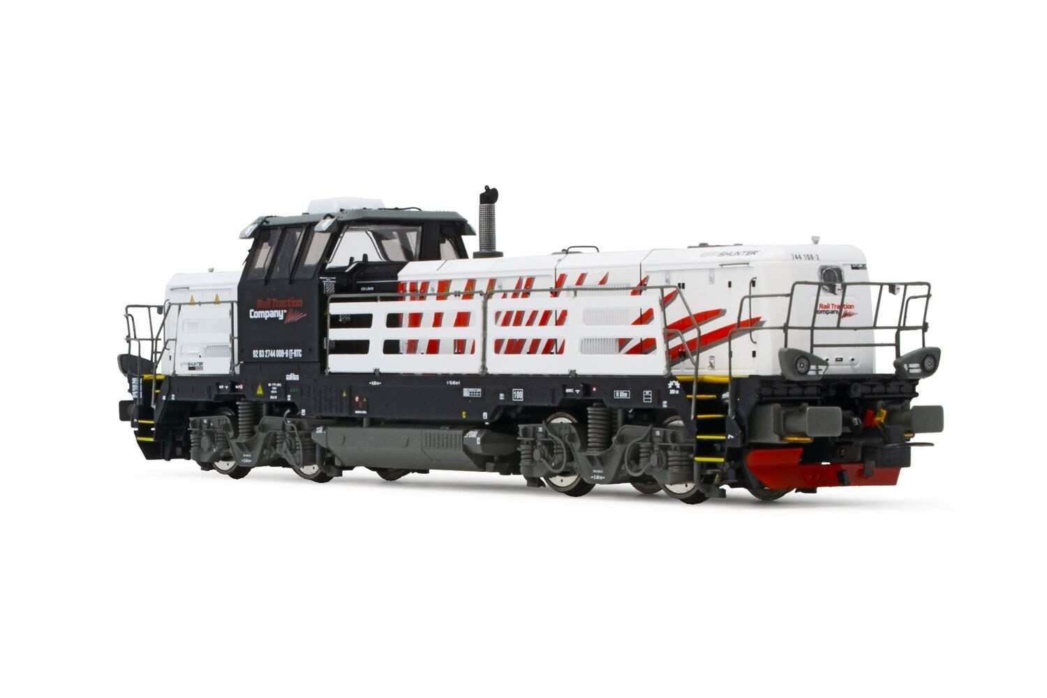 Rivarossi HR2898 Effishunter 1000 Rail Traction Company, White/Black Livery