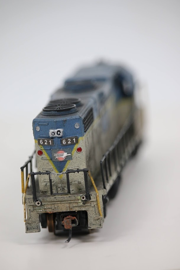 HO Scale Custom Weathered Life-Like GP38 D&H Dummy #7301