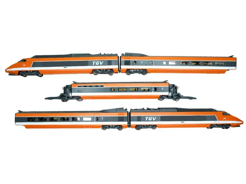 Ree Modeles Tgv-001 Tgv Pse 29 Tgv Sud-Est Orange-Grey Sncf