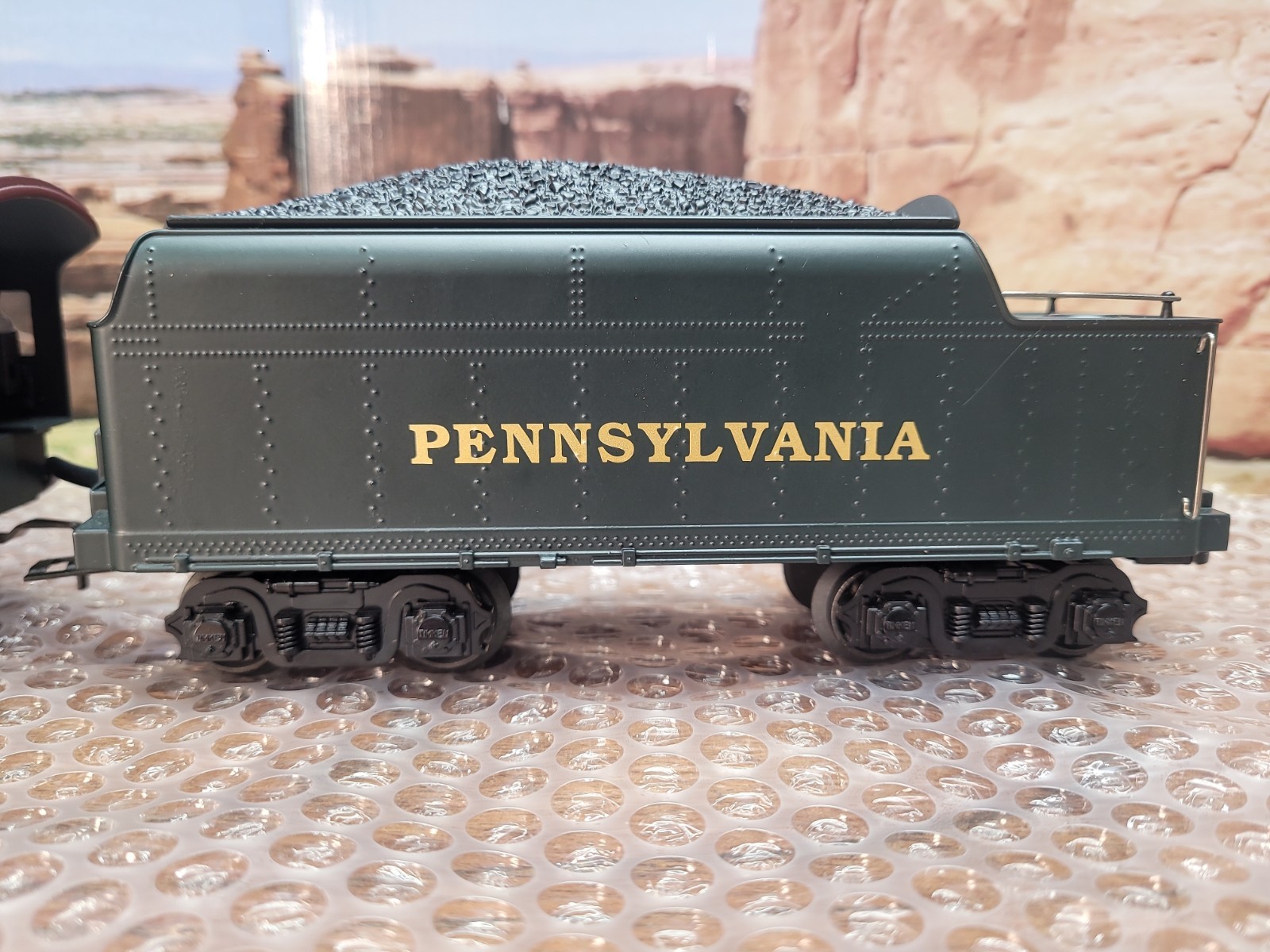 Lionel O Gauge Pennsylvania Berkshire JR Locomotive And Tender Railsounds
