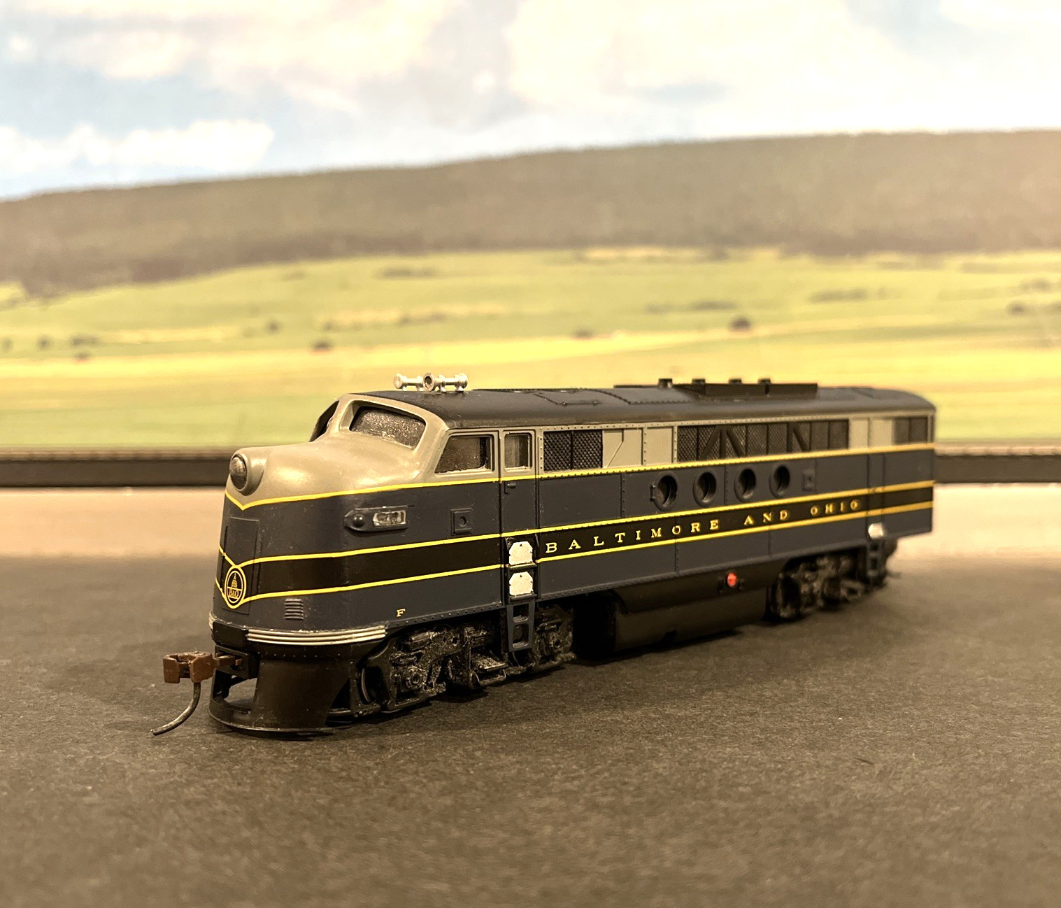 Bachmann EMD FT-A Locomotive Baltimore and Ohio No Number HO Scale DCC on Board