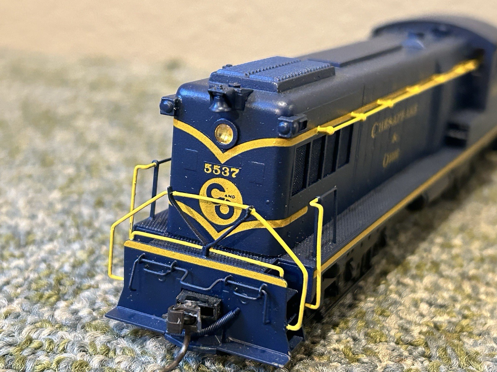 Hallmark Models Ho Brass Baldwin AS-16 Baltimore And Ohio B&O No 5537