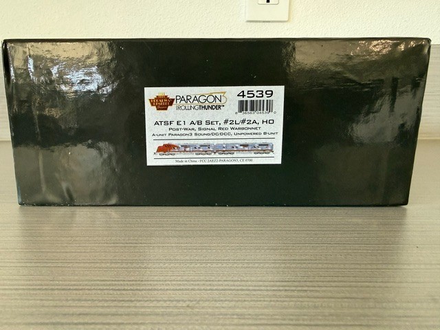Broadway Limited ATSF E1 A/B Set #2L & #2A New Never Out Of The Box