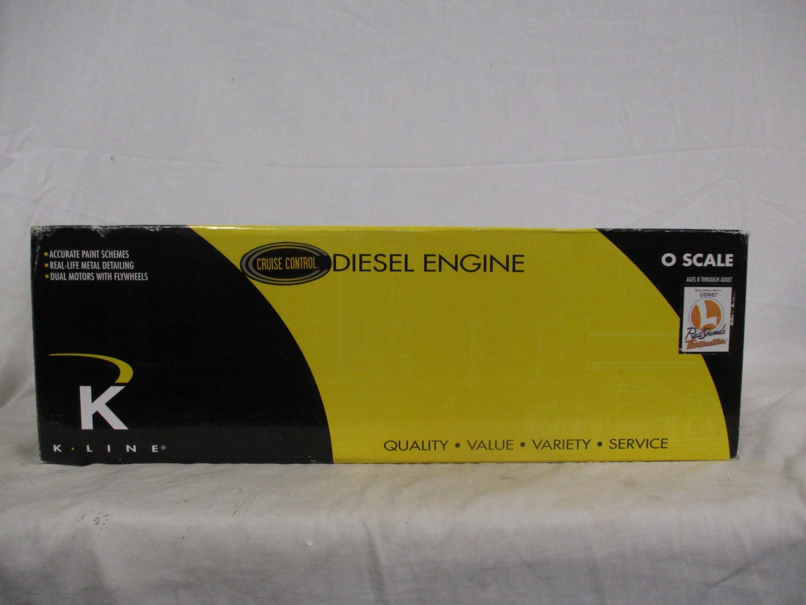 K-Line K2439-0262 Long Island RailRoad Scale GP38-2 Diesel Engine #262 O-Gauge