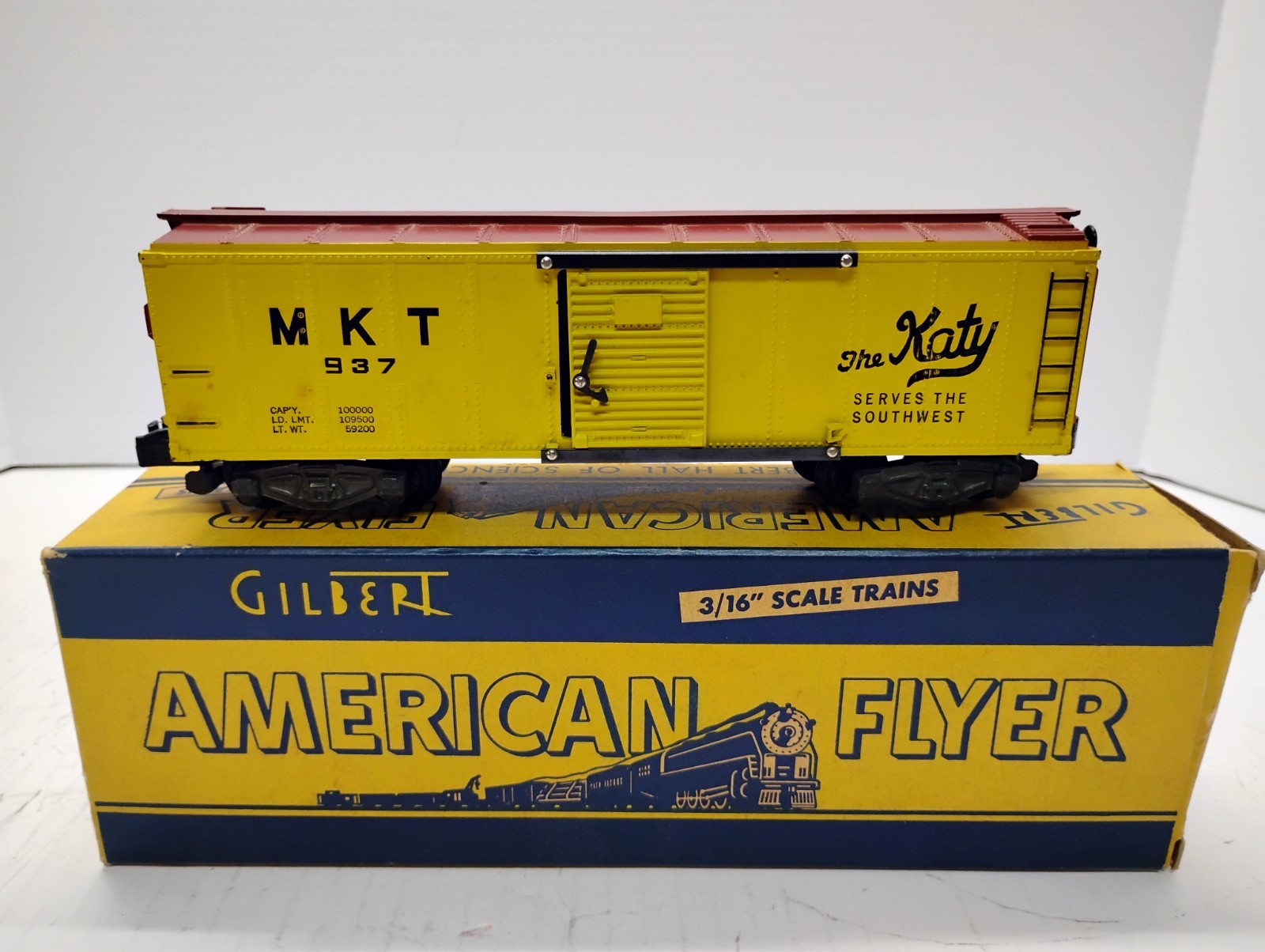 AMERICAN FLYER LINES C&NW #283 SET FROM 1956 WITH EXTRAS S GAUGE/USED