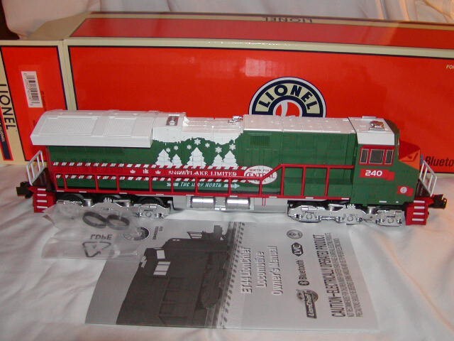 Lionel 2445190 LC NPC Snowflake 240 Limited ET44 Diesel Locomotive O-31 Sealed