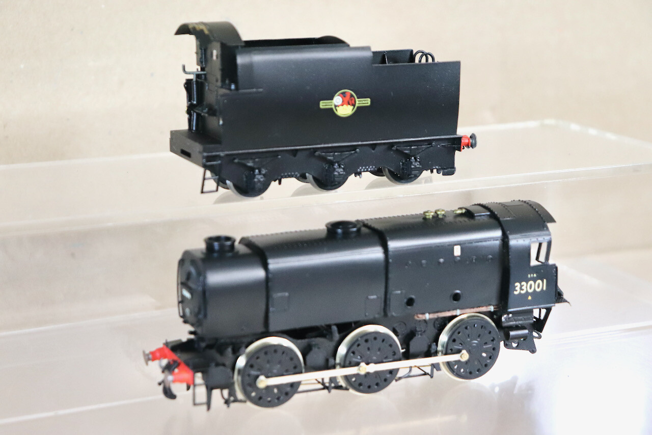 COMET KIT BUILT BRASS BR 0-6-0 CLASS Q1 LOCOMOTIVE 33001 with PORTESCAP MOTOR nz