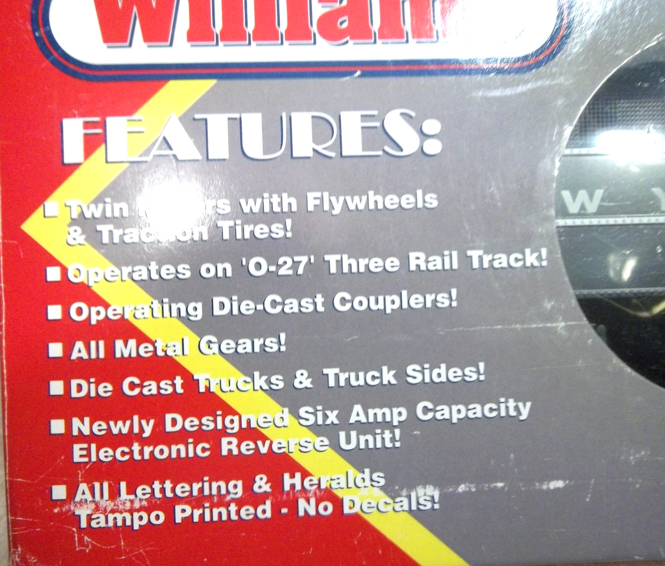 WILLIAMS ” NEW YORK CENTRAL” FA 1 A / A WITH DUAL MOTORS AND HORN