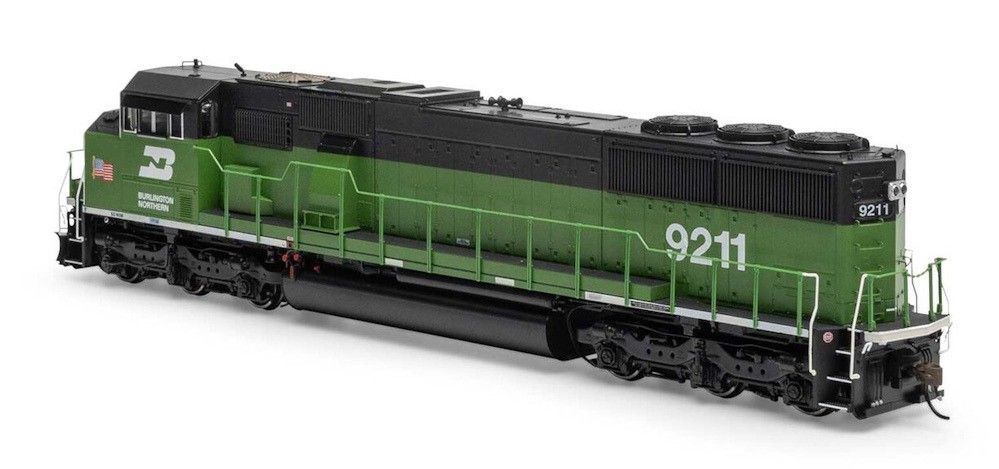 Athearn ATHG75638 BN SD60M Tri-Clops Diesel #9211 (DCC/Sound)