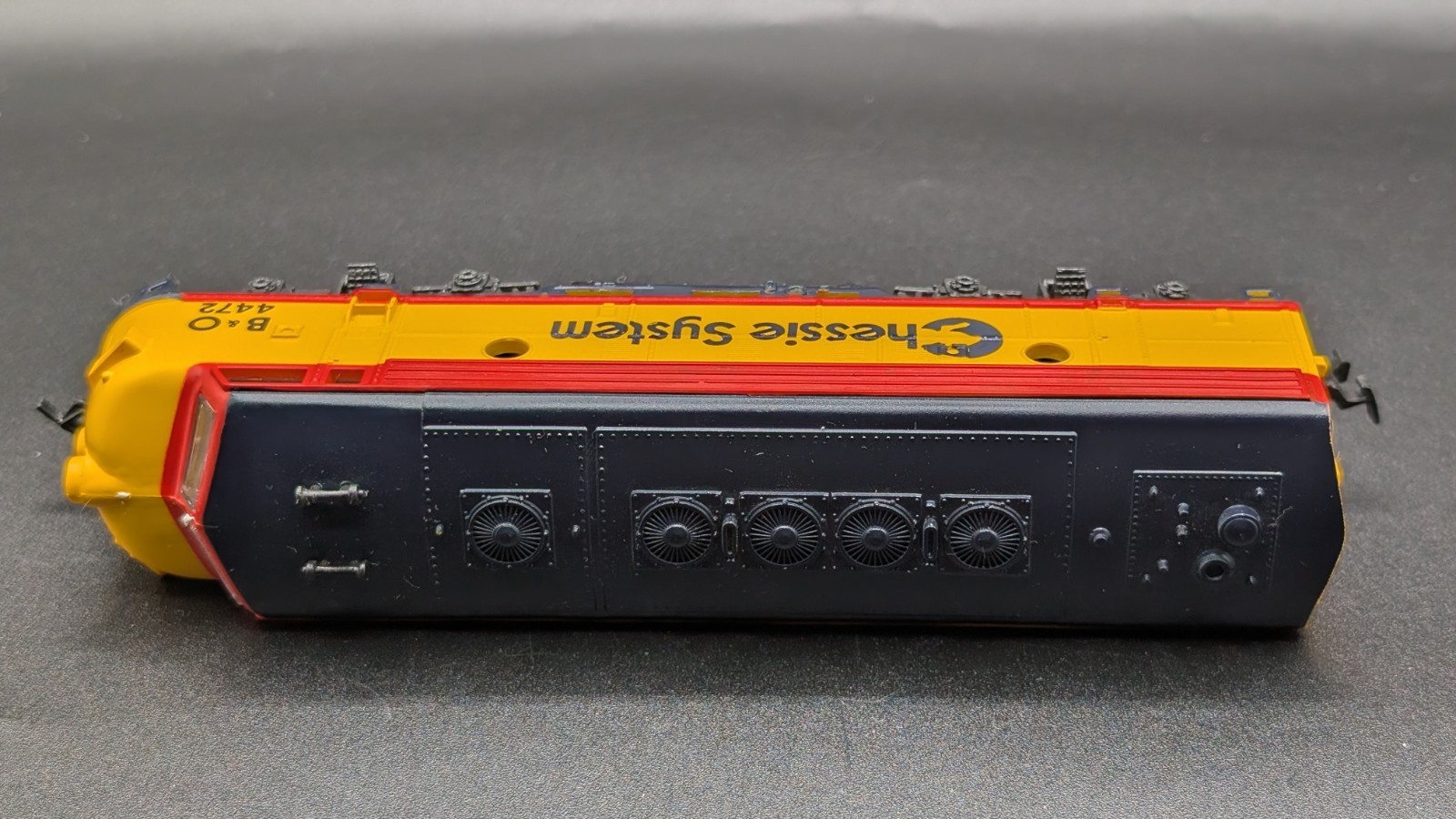 HO Scale Life Like F7-A Chessie System B&O Powered Diesel Locomotive 4472