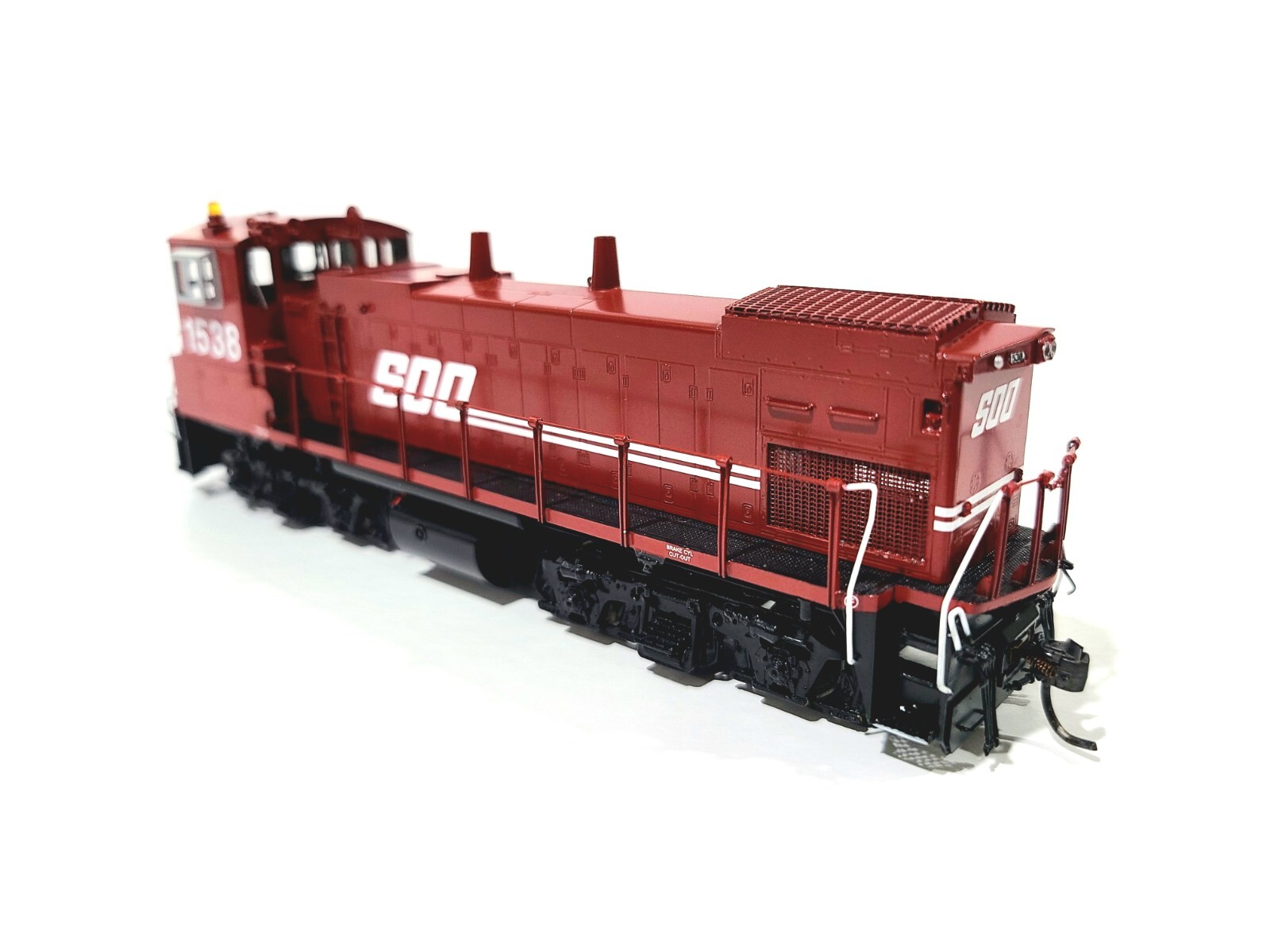 Overland OMI SOO EMD MP15AC Soo Line Railroad #1538 HO Brass Model #6817.1