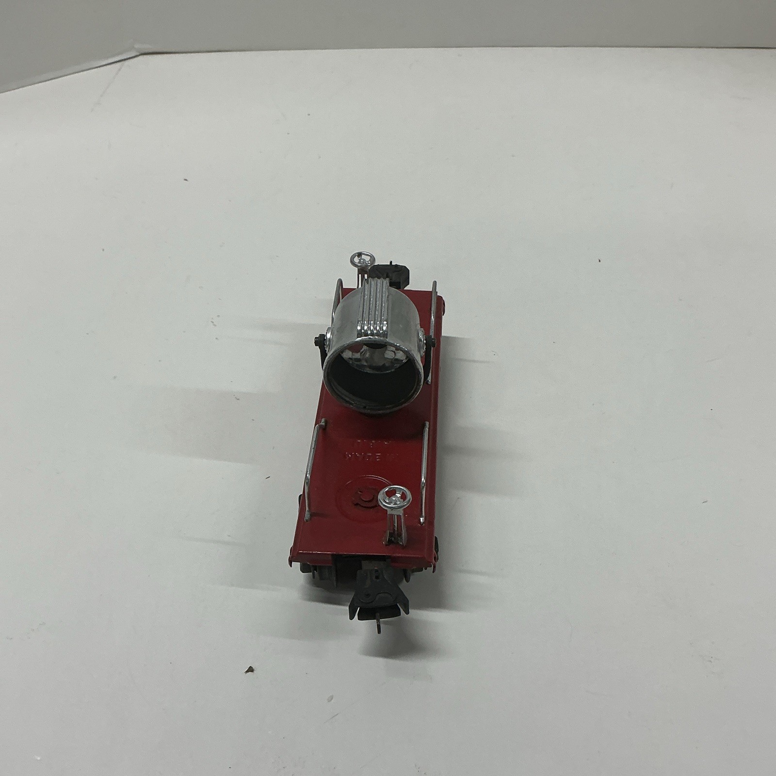 O Gauge Analog 3-Rail Electric Powered Locomotive Chassis Metal Red 2620