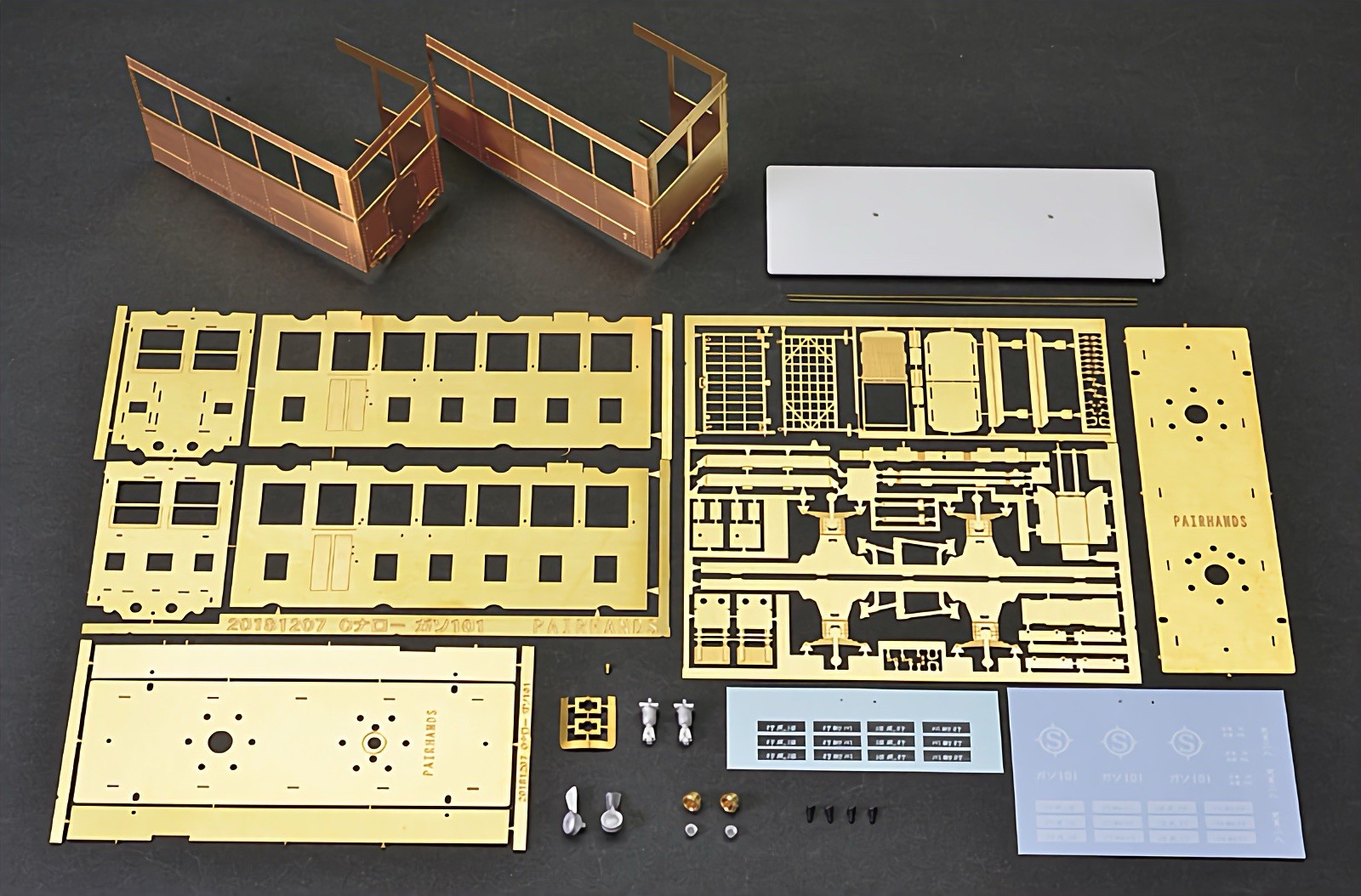 On30/Oe Scale Numajiri Gaso-101 Gasoline Railcar Kit Narrow Gauge 0e/O16.5 PH