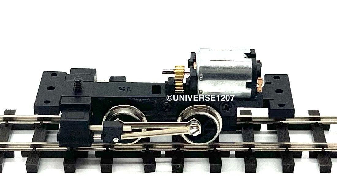 N/HOn30/HOe/009 0-4-0 Steam Locomotive Power Drive Chassis 15mm/7mm H0e Engine
