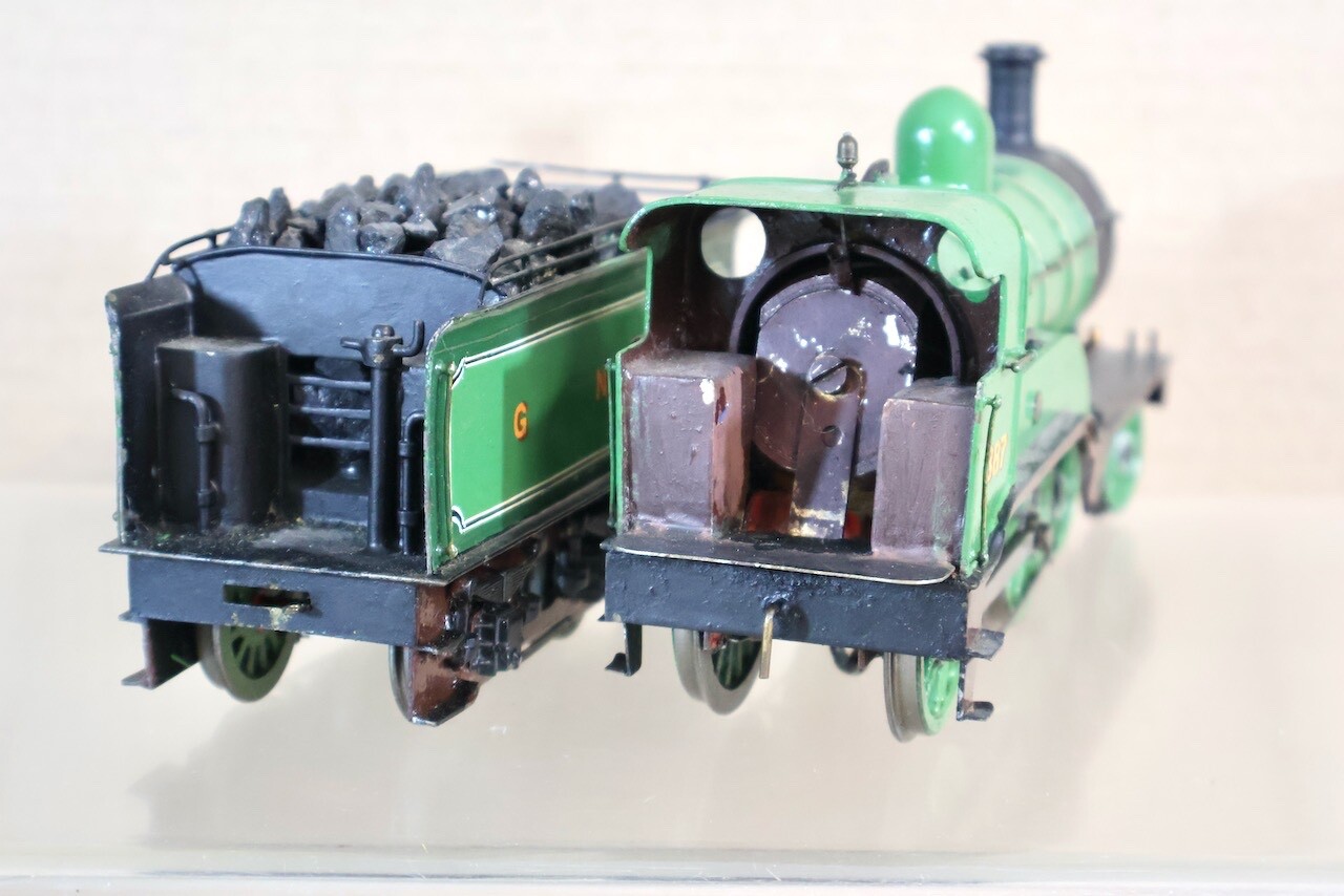LEEDS KIT BUILT O GAUGE 3 RAIL GNR 4-4-0 ROBINSON CLASS D2 LOCOMOTIVE 1387 oi