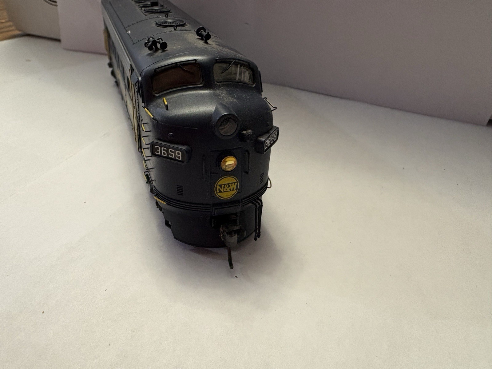 Norfolk And Western HO Scale Locomotive 3659 Tested And Runs