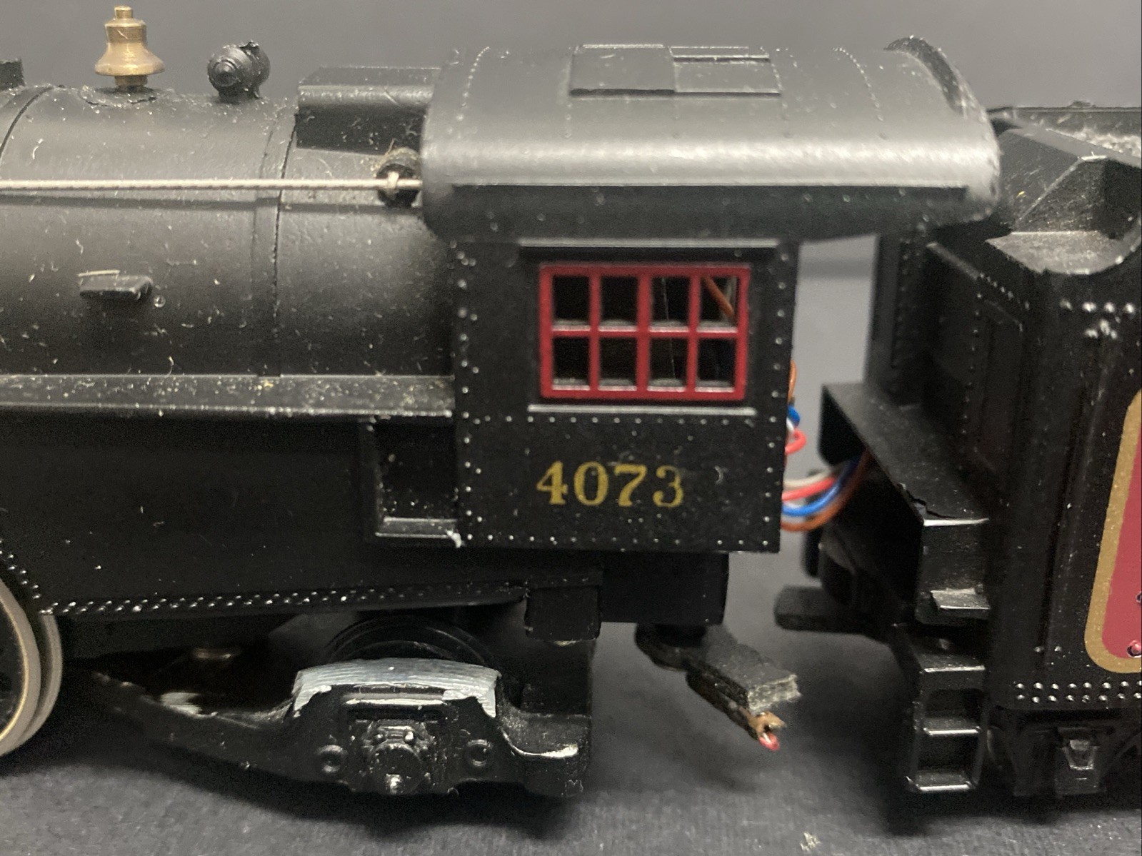 Mantua HO Canadian Pacific 4-6-2 #34073 Power Drive MRC DCC Sound Excellent REF