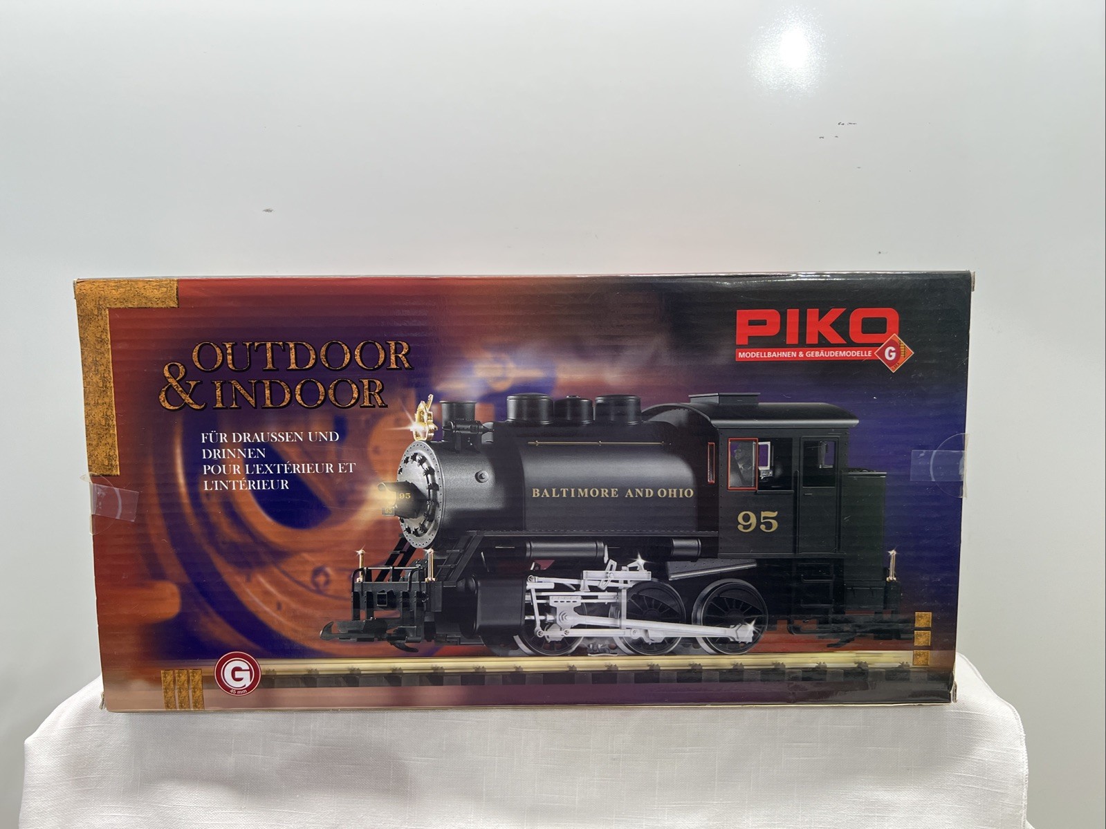Piko 38202 G Denver & Rio Grande Western 0-6-0 Sadletank Steam Locomotive LN