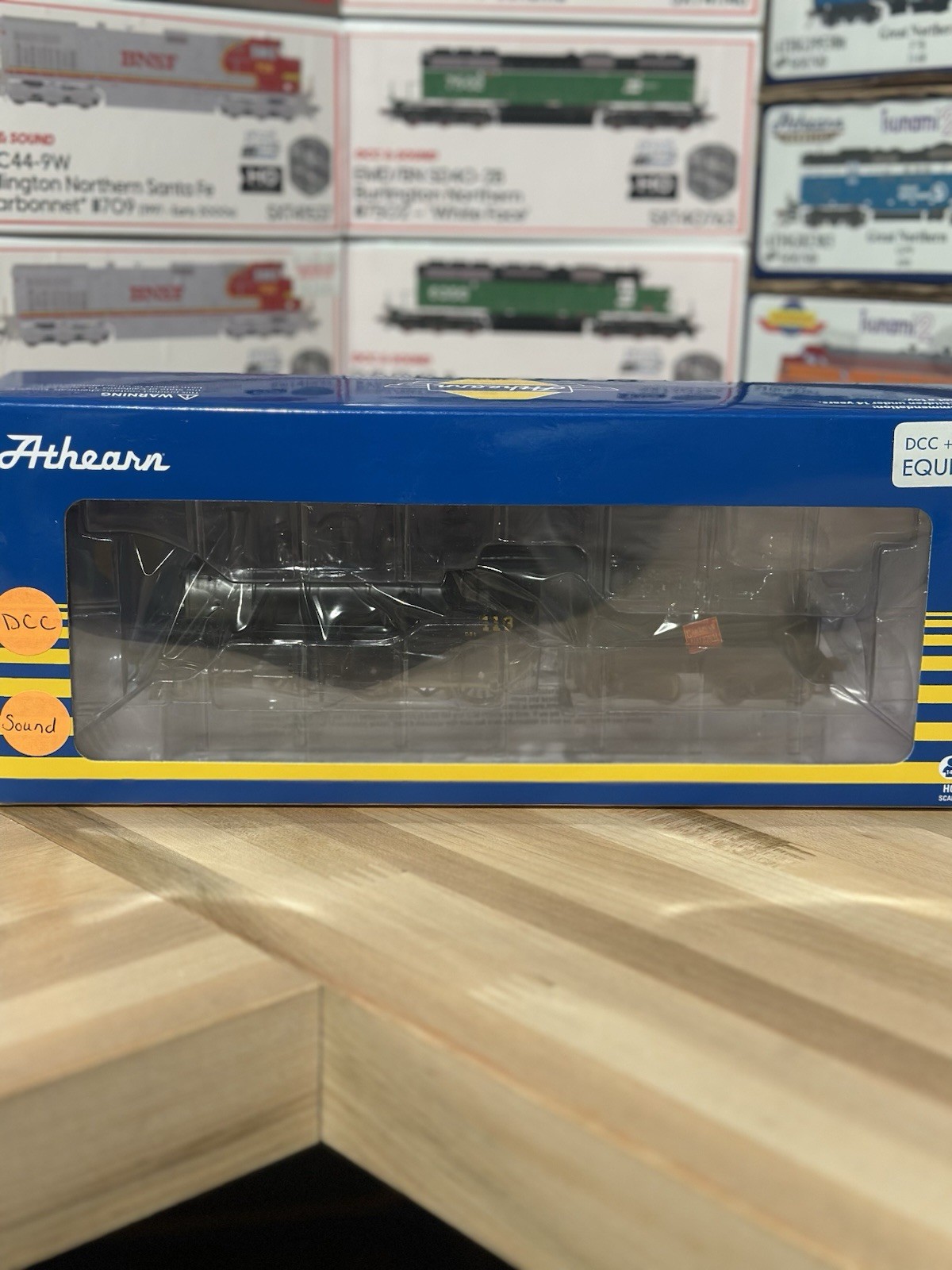 Athearn HO 2-6-0 Steam Canadian National #413 ATH87320 DCC&Sound NEW