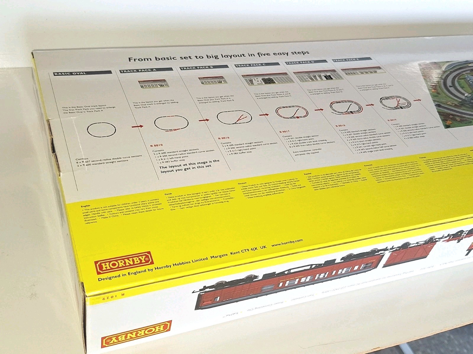 Hornby R1029 Permanent Way Boxed Set & Track. New Old Stock. Mint Cond. OO Scale