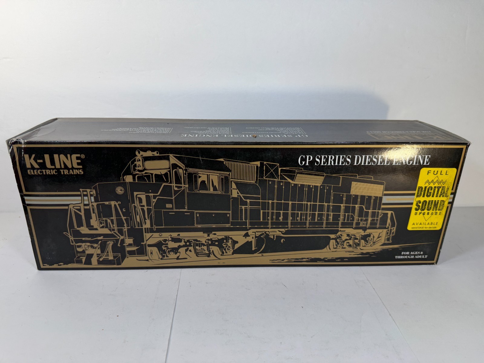 K-Line BNSF GP38-2 Diesel Engine K2411-2099 O Gauge Locomotive w/ Box & Manual