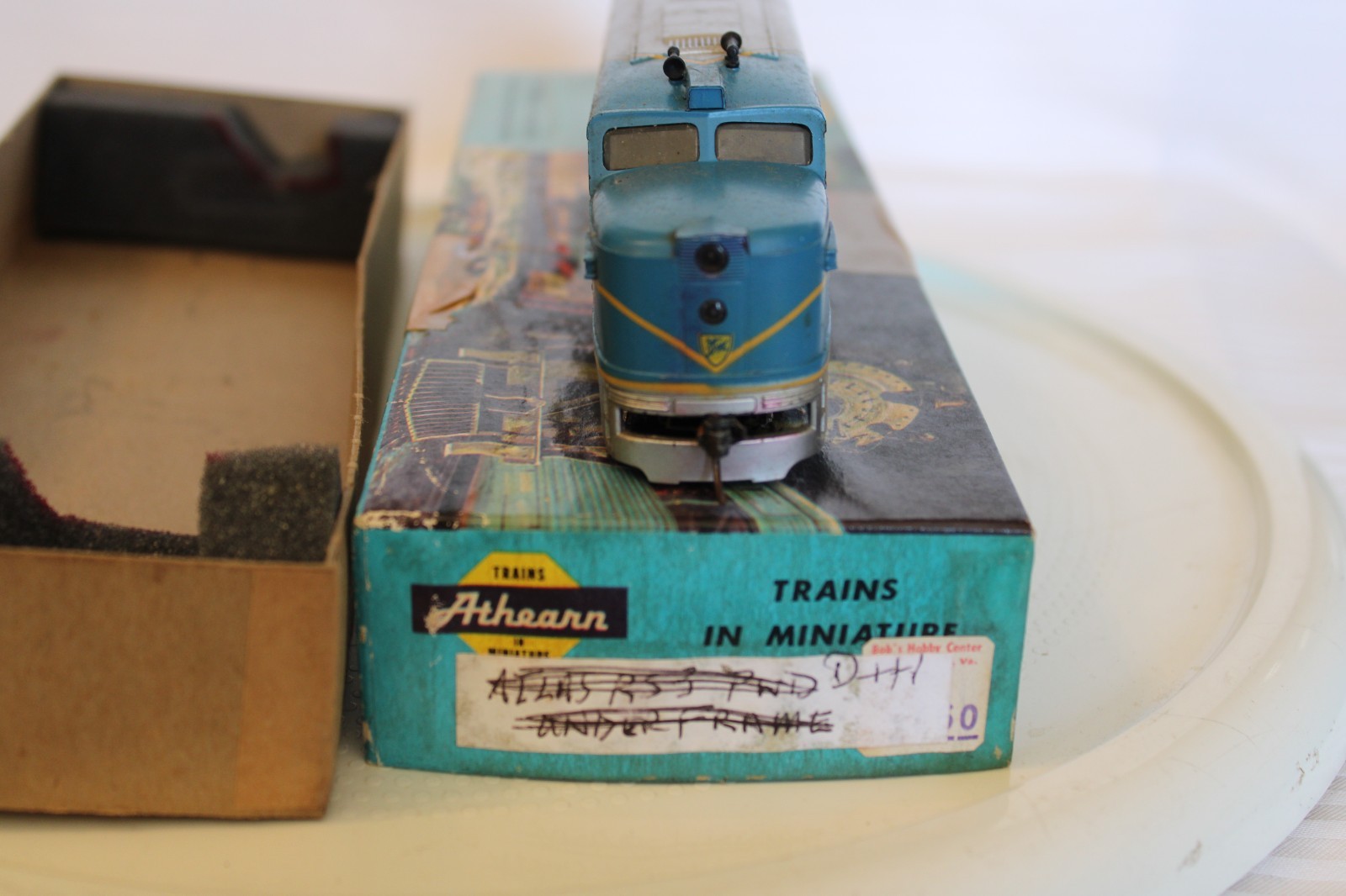 HO Scale Athearn, PA-1 Diesel Locomotive Delaware & Hudson, Silver Blue #19