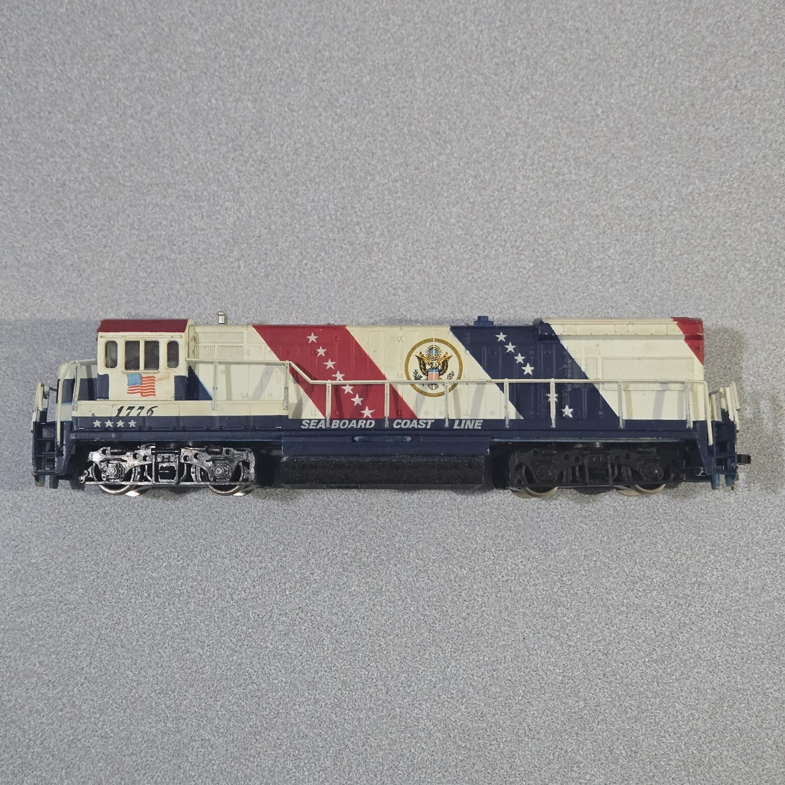 Bachman Locomotive 1776 Seaboard Coast Line Model HO Stars Stripes Patriotic