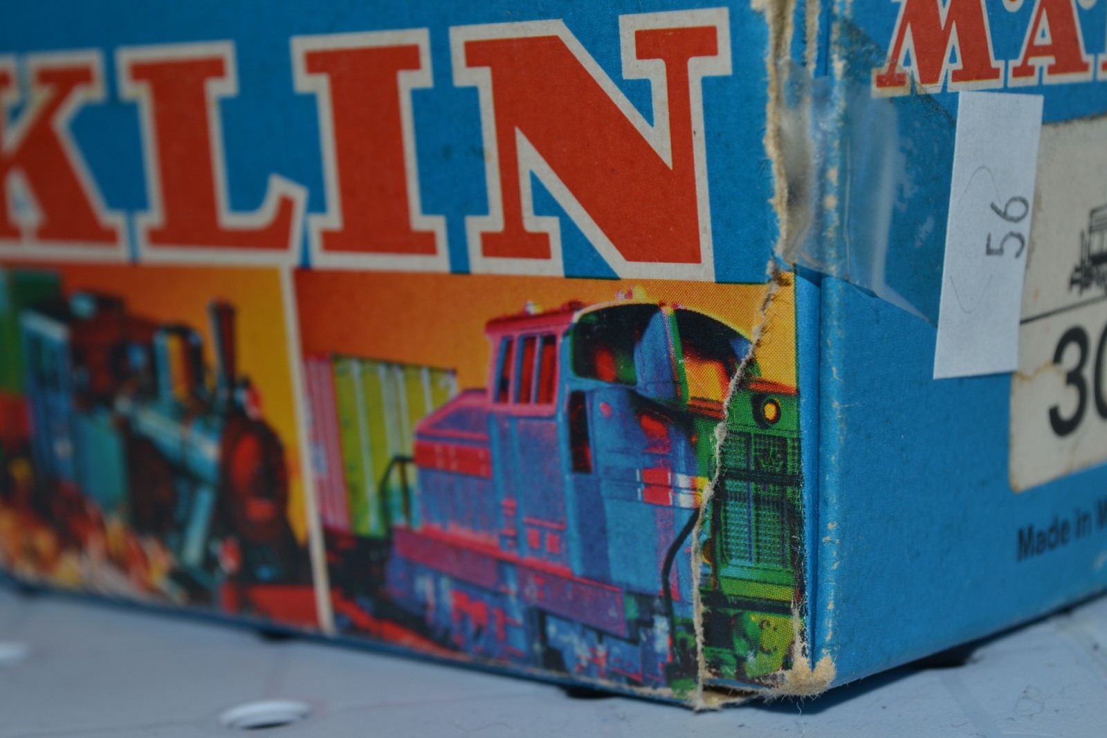Marklin 3078 HO DHG 500 Blue Diesel Loco Western Germany