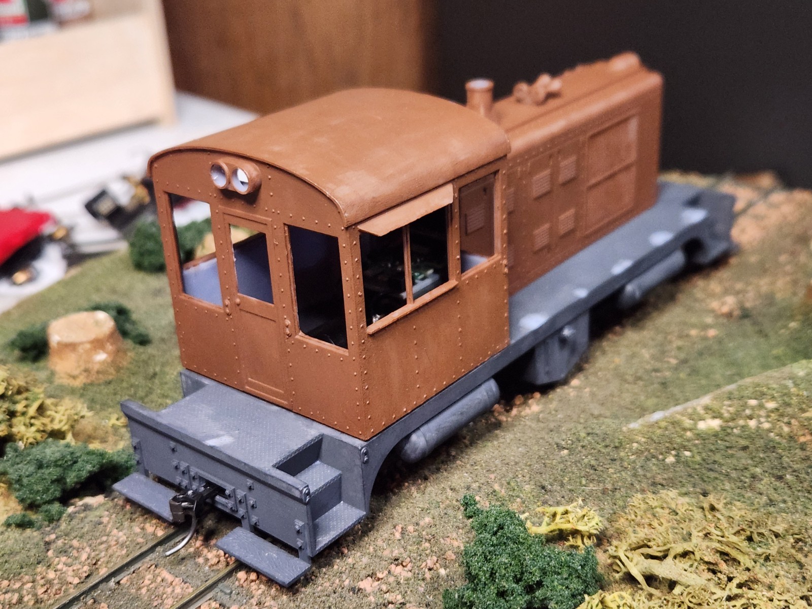 On30 Freelance End Cab Switcher Kit 3D Printed For Athearn RTR HO SW1500 Mech