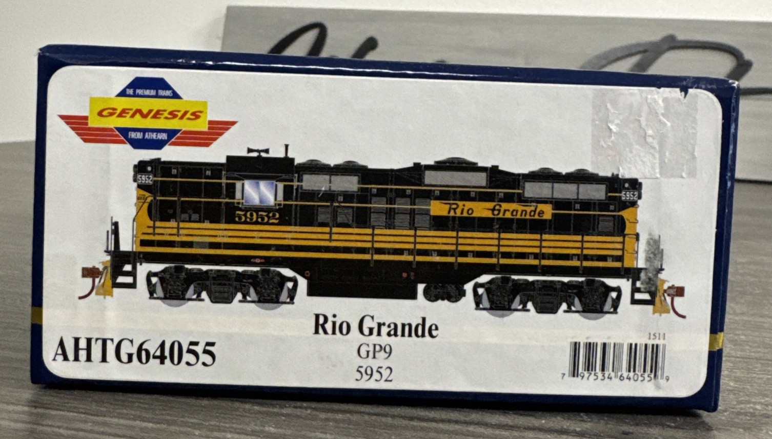 Athearn Genesis HO #ATHG64055 Rio Grande GP9 #5952 – DCC Ready & LNIB!