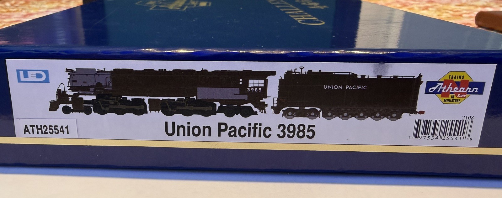 Athearn Challenger 4-6-6-4 N Scale DC #3985 UP