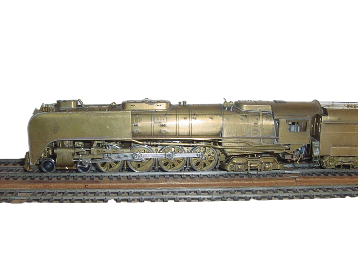 PFM Toby Union Pacific FEF-2 4-8-4 Crown Brass Steam Locomotive HO Gauge #107