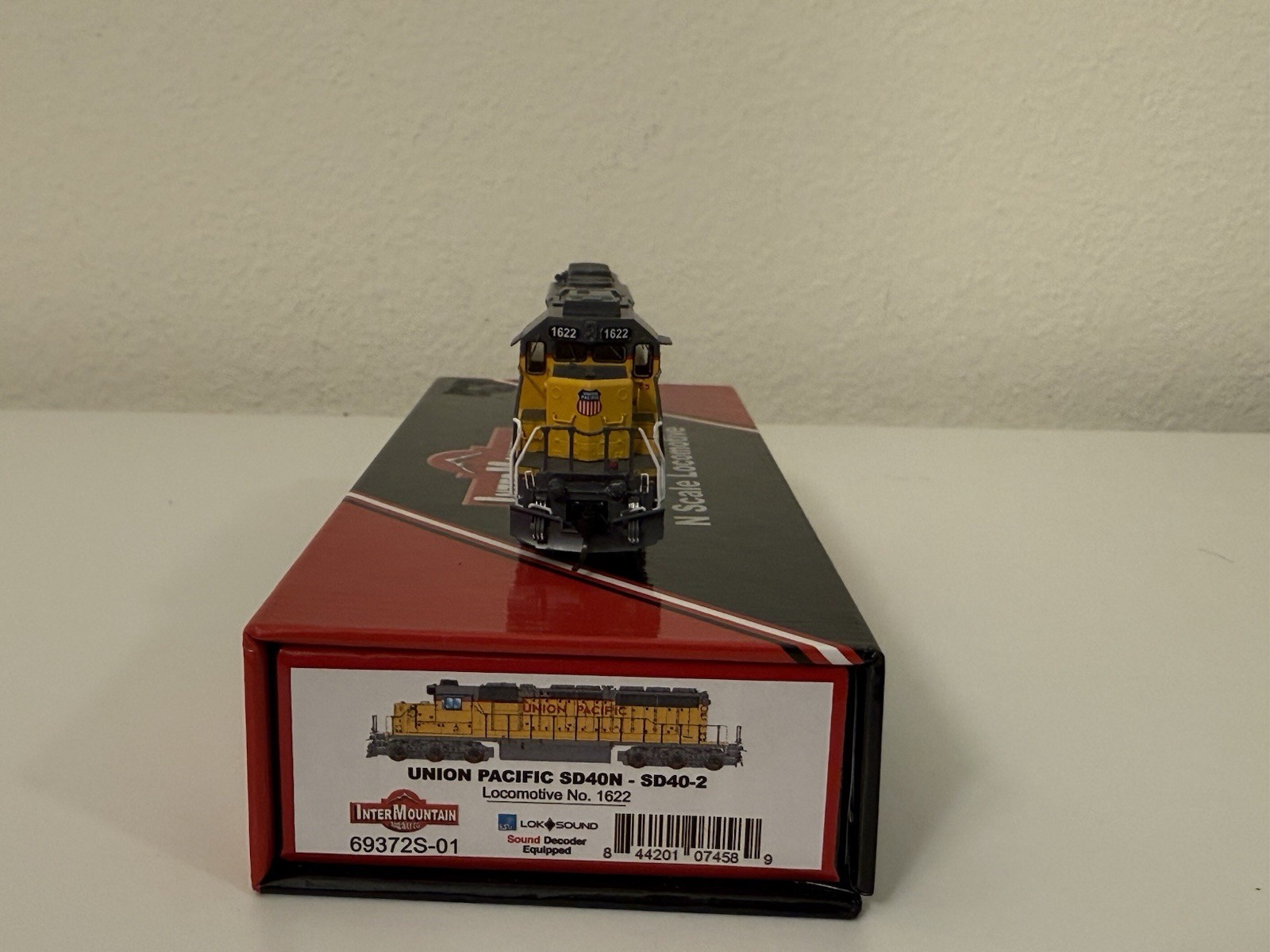 Union Pacific SD40N #1622 DCC & Loksound 5 Micro N Scale Intermountain – SD40-2