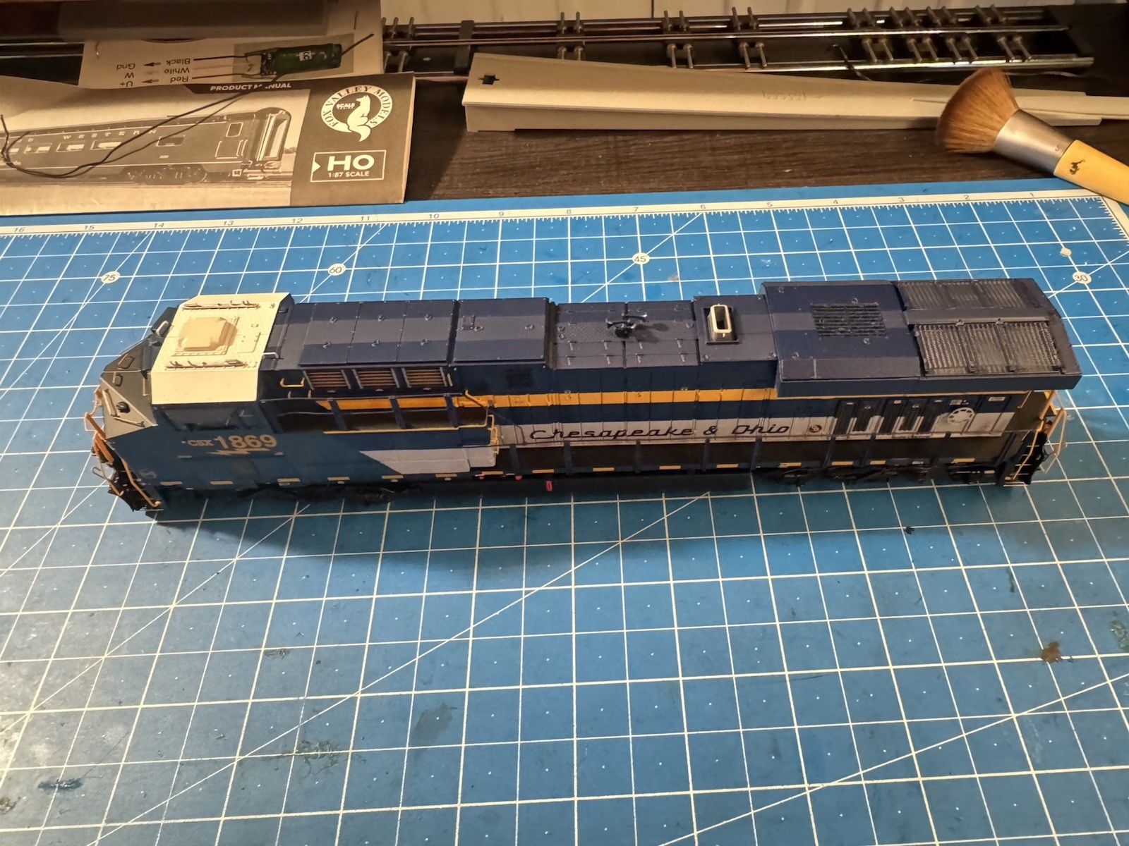 Scaletrains SXT39912 Rivet Counter ES44AH CSX (C&O) #1869 DCC/Sound
