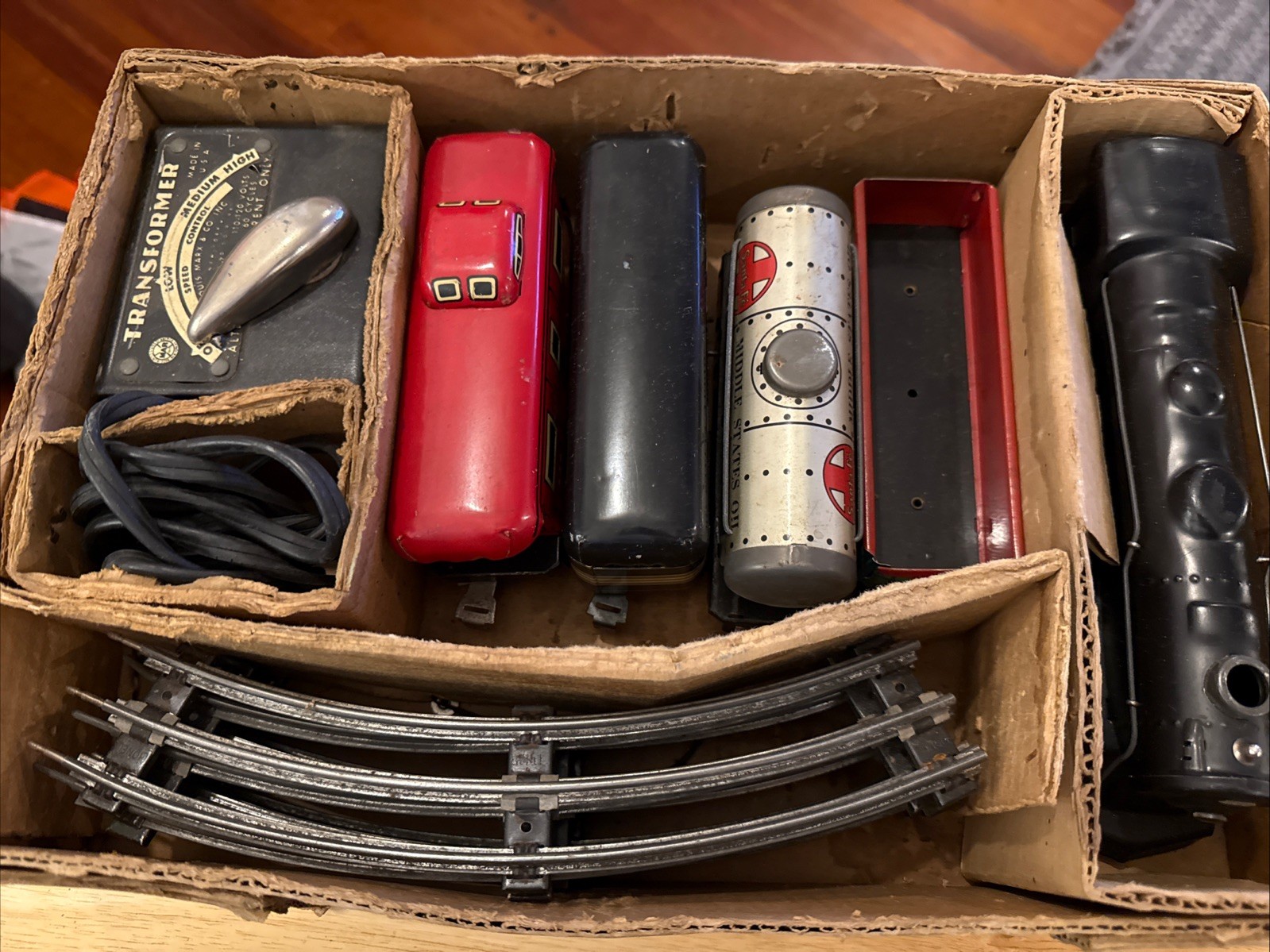 MARX Commodore Vanderbilt Electrical Train Set Stream Line NY Central