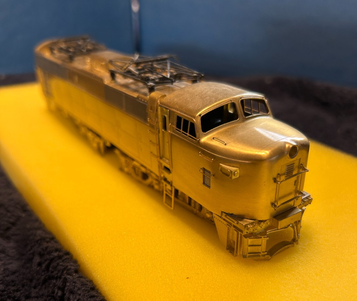 ALPHA Models HO Brass PRR E-2C Bald-West Electric Locomotive