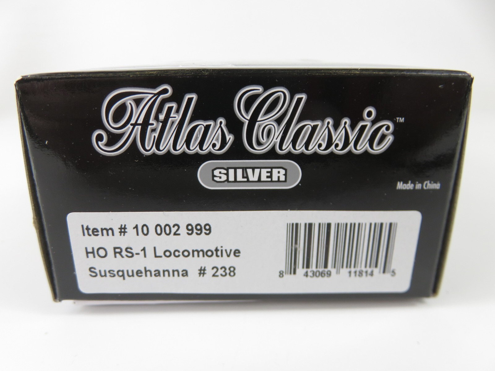 Atlas Classic Silver 10 002 999 HO Alco RS-1 Susquehanna Diesel Locomotive #238