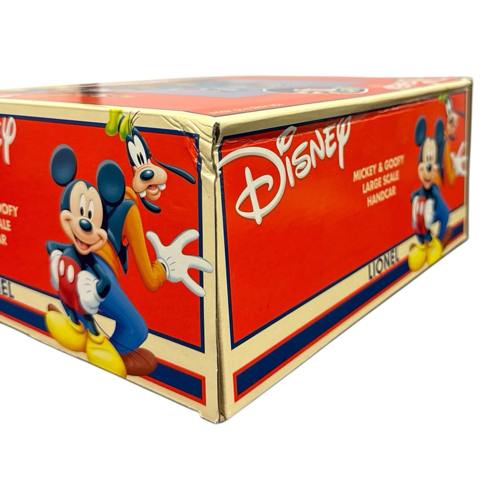 Lionel G Scale Disney Mickey & Goofy Handcar 8-87216 Train New In Box